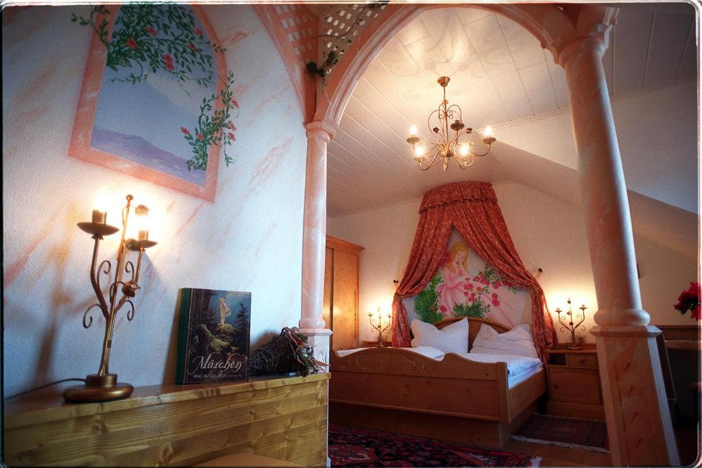 Maerchenhotel 3 Sterne Superior Waldpension Nebelstein Harbach  Oda fotoğraf